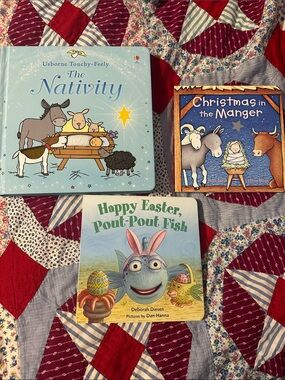Christmas and Easter Board book Bundle